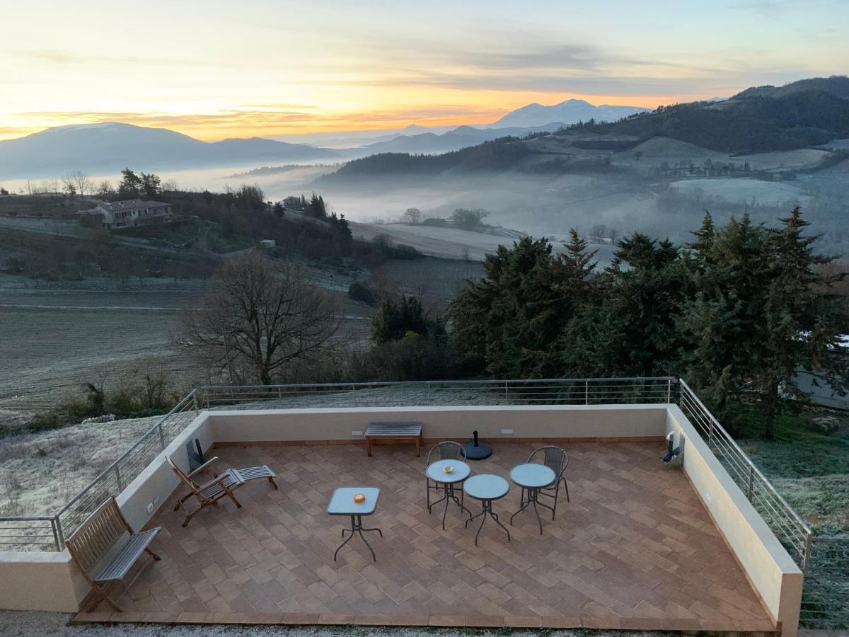 Green B&B Urbino Cá del vento Exterior foto